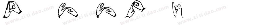 Deaf As A Post字体转换